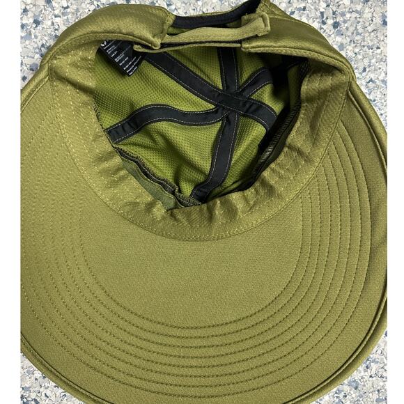 Sukeen Green Hat NWOT Hook Loop Closure Wide Brim - Picture 8 of 9